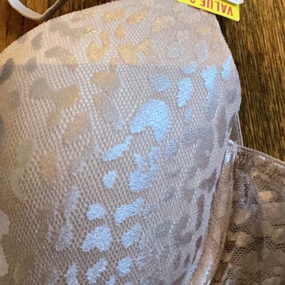 Maidenform bra size 38B new with tags lightly lined underwire slight pattern new - Picture 2 of 5